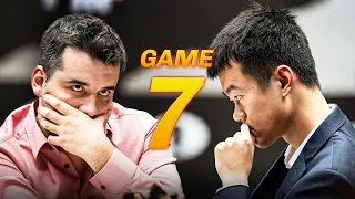 BLUNDER DI MENIT TERAKHIR! || Ian Nepomniachtchi vs Ding Liren ||World Chess Championship Match 2023