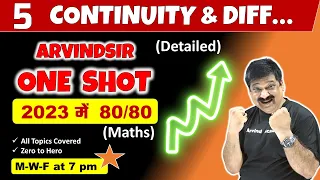 Continuity & Differentiability, One shot video for Class 12 Maths NCERT for CBSE Boards 2023