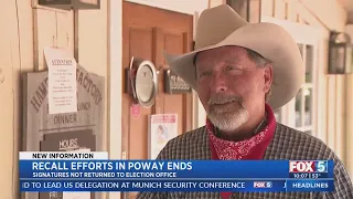 Effort To Recall Poway Mayor Ends