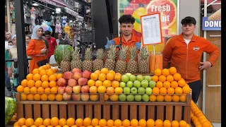 🇹🇷 1,000 glasses of orange juice sold every day