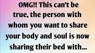 OMG!! THIS CAN'T BE TRUE, THE PERSON WITH WHOM YOU WANT TO SHARE YOUR BODY AND SOUL IS NOW...