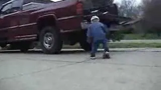 Baby Skateboarding