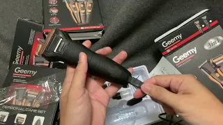 Unboxing geemy professional hair clipper gm595 3in1#geemy #haircut #machine