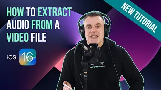 How to Extract Audio from a Video File | iOS 16