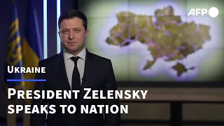 Ukraine's Zelensky: 'We are not afraid of anything or anyone' | AFP
