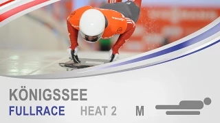 Königssee | Men's Skeleton Heat 2 World Cup Tour 2014/2015 | FIBT Official