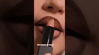 Nova Beauty fall lip combo 🍂 #lipstick #shortsfeed #lips #shortsvideo #shortvideo #shorts #short