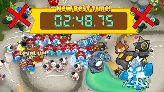 BTD6 Race Tutorial "Slipstream" in 2:48 without Ground Zero (except cleanup)