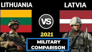 Lithuania vs Latvia Military Power Comparison 2021 | Latvia vs Lithuania military power 2021 |Latvia