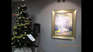 Андрей Цуприк-Шатохин на открытии фотовыставки в Городской картинной галерее 17.12.2017.