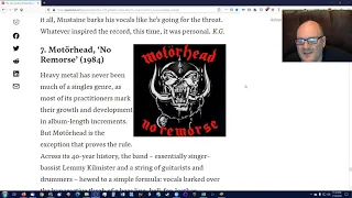 The 100 Greatest Metal Albums Of All Time According to Rolling Stone Pt 5