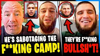 Khamzat EXPOSED for SABOTAGING Paulo Costa CAMP, Islam Makhachev FIRES BACK, Dana White INTERVIEW