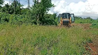 excellent operator skill Dozer cutting perfectly an expanding road