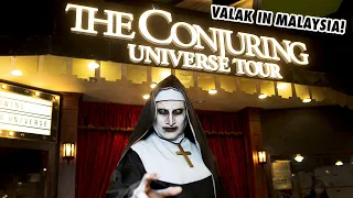 VALAK VISITS THE CONJURING UNIVERSE TOUR IN MALAYSIA (and got scared?) | Prince De Guzman