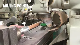 Milling Points on a Pool Cue