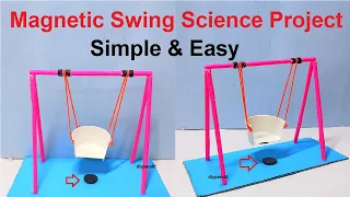 magnetic swing working model for school science project in easy steps - diy pandit