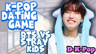 KPOP DATING GAME | Stray Kids & BTS edition (School version)