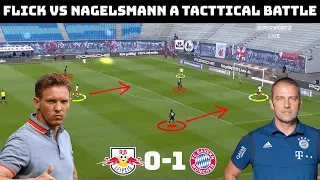 Tactical Analysis : Leipzig 0 - 1 Bayern Munich | Nagelsmann & Flick's Tactics |
