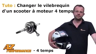 Tuto Changer le vilebrequin et la pompe à huile de son scooter Chinois de type Gy6 / 139QMB / …