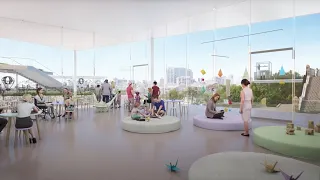 Sydney Modern Project animated fly through