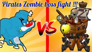 Oggy vs Pirate Zombie Boss!!! #plantsvszombies2