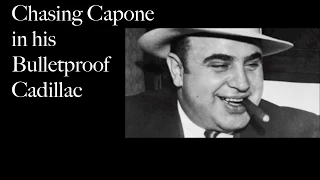Al Capone in his Bulletproof Cadillac