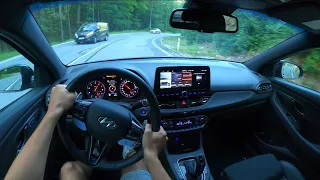 Hyundai i30 N Performance Fastback - Mountain Pass Run POV