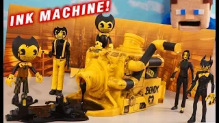 Bendy Dark Revival INK MACHINE PLAYSET! PhatMojo Series 3 Unboxing