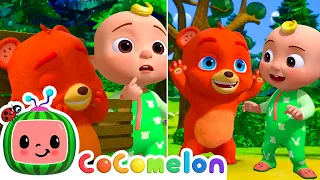 How to Play Peekaboo | CoComelon Animal Time - Learning with Animals | Nursery Rhymes for Kids