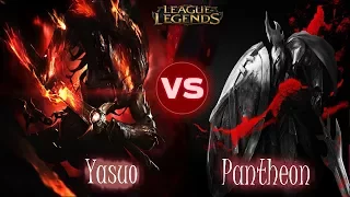 Yasuo vs Pantheon Top. PreSeason 8. New Runes!!!