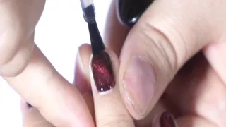 New Magnetic Nail Polish In Action ✨ Cat Eyes Magic Nails | Must Watch !! ♡Gorgeous♡