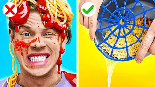 SMART HACKS FOR LAZY PEOPLE || Genius Cooking Tips! Cool Home Hacks by 123 GO! FOOD