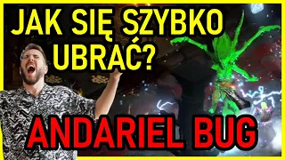 JAK SIĘ SZYBKO UBRAĆ W DIABLO 2: RESURRECTED? BUGOWANIE ANDARIEL (ANDY BUG) - PORADNIK, WYJAŚNIENIE