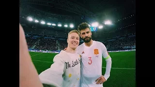 Forward to the dream! Overview of the match Spain - Russia From My Face. Why did I run to the field?