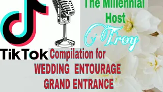 WEDDING ENTOURAGE  GRAND ENTRANCE (Tiktok Compilations)