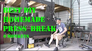 The BEST DIY Homemade Press Break Overview (Fab files in description) | 6 Monkeys