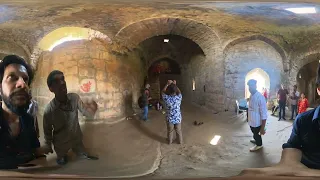 360 VR -  Golconda Fort - Bhadrachala Raamadaasu (Kancharla Gopanna) prison  and his shrine to Raama