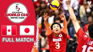 Canada 🆚 Japan - Full Match | Men’s Volleyball World Cup 2019