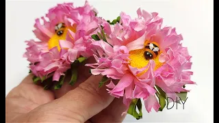 DIY🌺 ОЧЕНЬ Порадовал Результат🤩🤩🤩 Нежные Астры из Зефирного Фоамирана