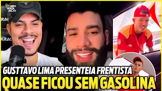 GUSTTAVO LIMA da PRESENTE a Frentista e quase FICA sem GASOLINA + Jorge realiza sonho de FÃ (REACT)