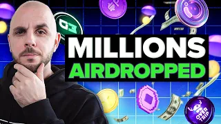 These 6 Tokens will Airdrop Millions for FREE (Yes, actually)