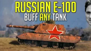 A Simple Trick To Buff Any Tank • "Russian" E-100 ► World of Tanks E-100 Gameplay