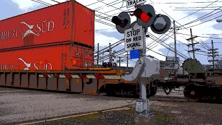 Artistic Video -  CSX Engine 470 Along with CSX 142