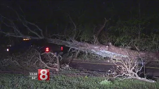 Beacon Falls residents stunned by strength of Tuesday's storm