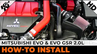 Mitsubishi Evo & Evo GSR 2.0L [#69-6546TWR]  Air Intake Installation