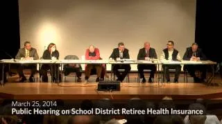 Public Hearing and School Committee Meeting - March 25, 2014