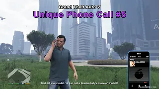 Michael calls Jimmy after Marriage Counseling - Unique Phone Call #5 - GTA 5