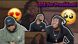 SZA - Hit Different x Good Days Acoustic REACTION!!