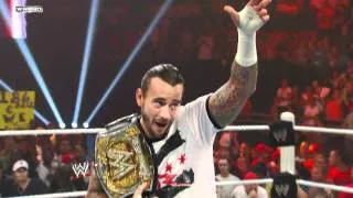 WWE.com Exclusive: CM Punk tells the WWE Universe he's back