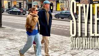 +5°C in Stockholm | How Stockholmers dress | February Street Style | Street Fashion Trends 2024